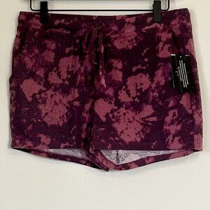 NWT 2Liv Tie Dye Pull-On Drawstring Loungewear Shorts - Size: Medium